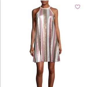 RACHEL ROY Fun & Flirty Trapeze Sequin Dress NWT